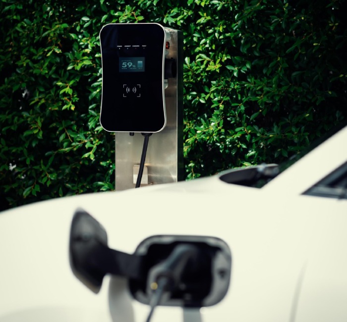 Station de recharge électrique domestique